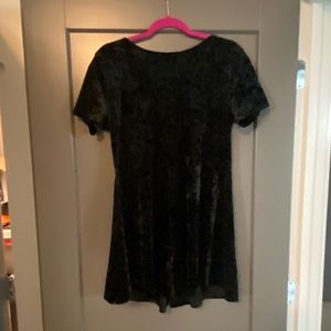 Molly Green velvet romper